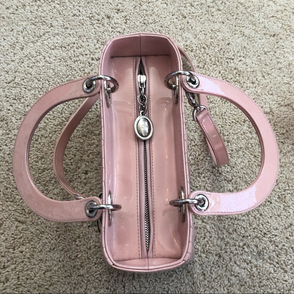 SOLD Christian DIOR “Lady Dior” Cannage Tote Purse - Picture 3 of 8